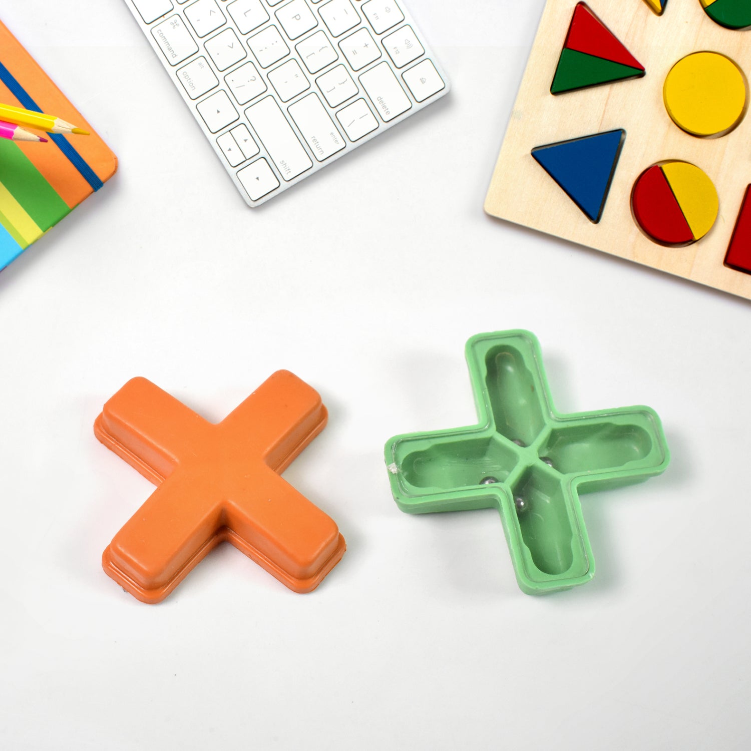 Magic Toys Magic Cross Magic Tricks Puzzle (1 Pc  Mix Color  Design) Magic Toys Magic Cross Magic Tricks Puzzle (1 Pc  Mix Color  Design)